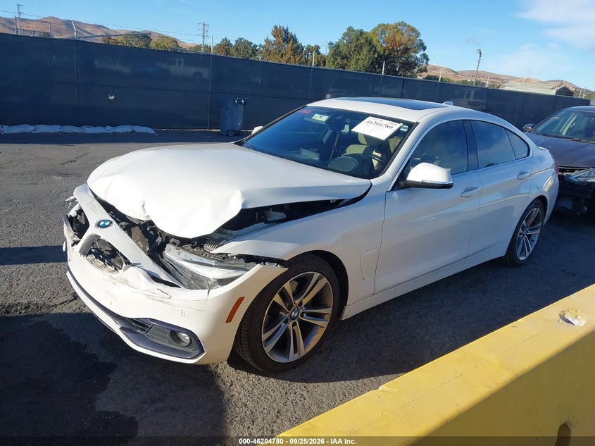 Vin: wba4j1c55jbg78793, lot: 46704692, bmw 430i gran coupe 20182