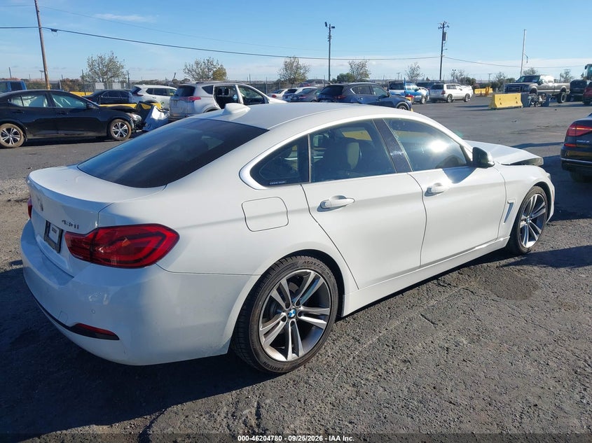 Vin: wba4j1c55jbg78793, lot: 46704692, bmw 430i gran coupe 20184