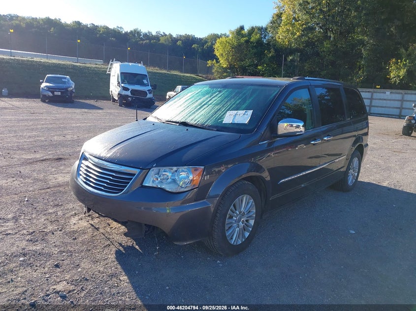 Vin: 2c4rc1jgxgr189479, lot: 46704706, chrysler town & country limited 20162