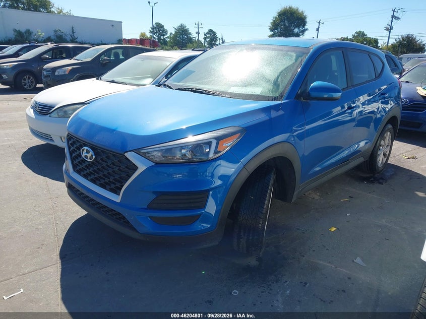 2019 Hyundai Tucson Se, Удар сзади, IAAI, VIN KM8J23A47KU886214 — фото 2