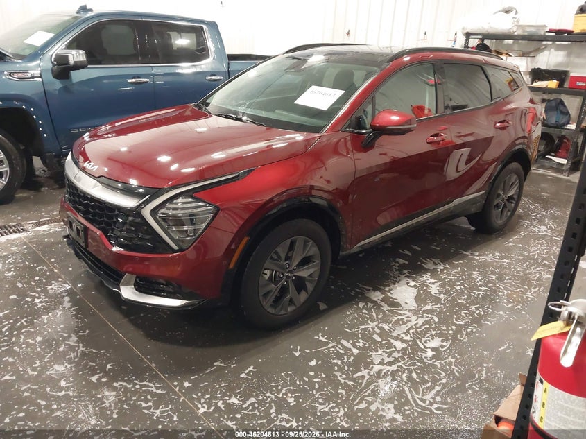 Vin: kndpxcdg1s7179291, lot: 46704725, kia sportage hybrid sx-prestige 20252