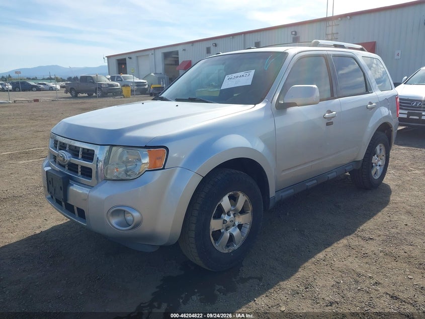 Vin: 1fmcu9eg7cka10668, lot: 46704734, ford escape limited 20122