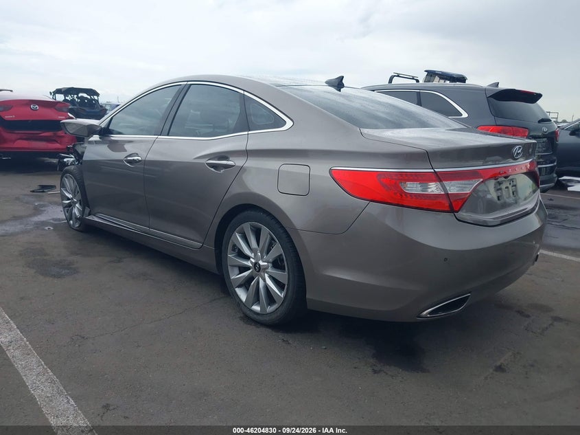 Vin: kmhfh4jg3da323590, lot: 46704742, hyundai azera 20133