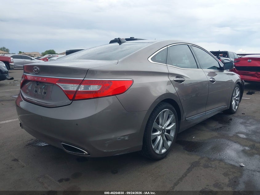 Vin: kmhfh4jg3da323590, lot: 46704742, hyundai azera 20134