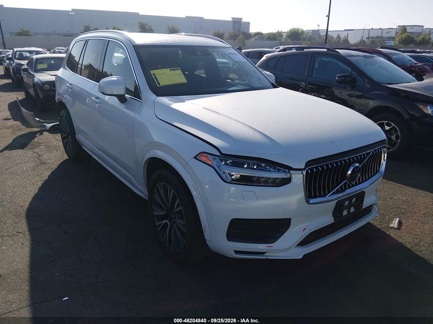 Vin: yv4102ck8m1745752, lot: 46704752, volvo xc90 t5 momentum 7 passenger 2021 img_1