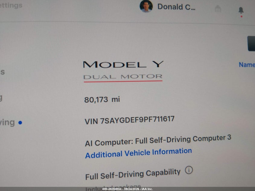 TESLA MODEL Y - zdjęcie 15