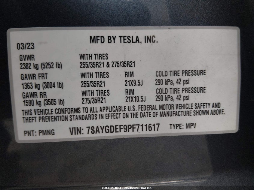 TESLA MODEL Y - zdjęcie 9