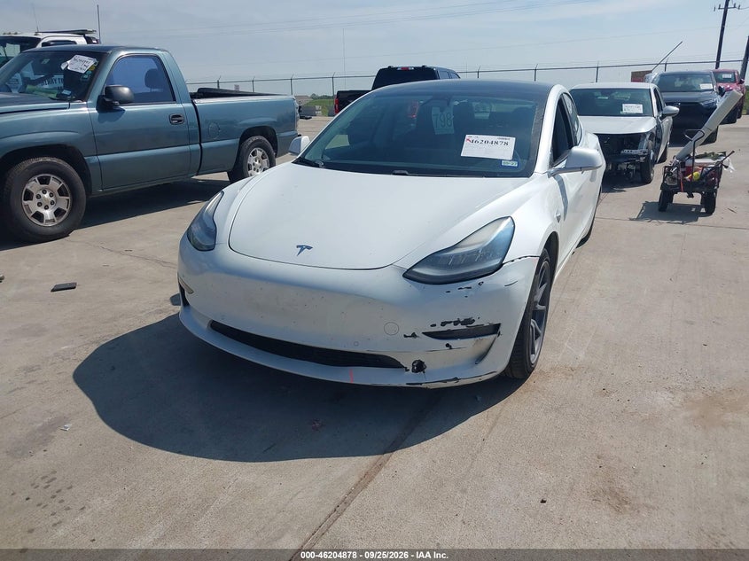 2019 Tesla Model 3, Удар ззаду, IAAI, VIN 5YJ3E1EB1KF388035 — фото 2