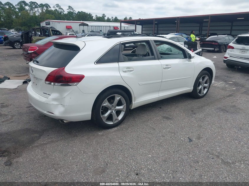 Vin: 4t3bk3bb8du082774, lot: 46704792, toyota venza limited 20134