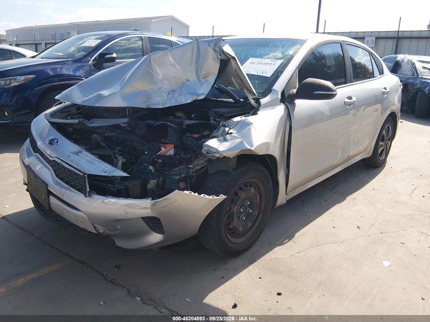 2019 Kia Rio, Удар спереду, IAAI, VIN 3KPA24AB4KE227210 — фото 2