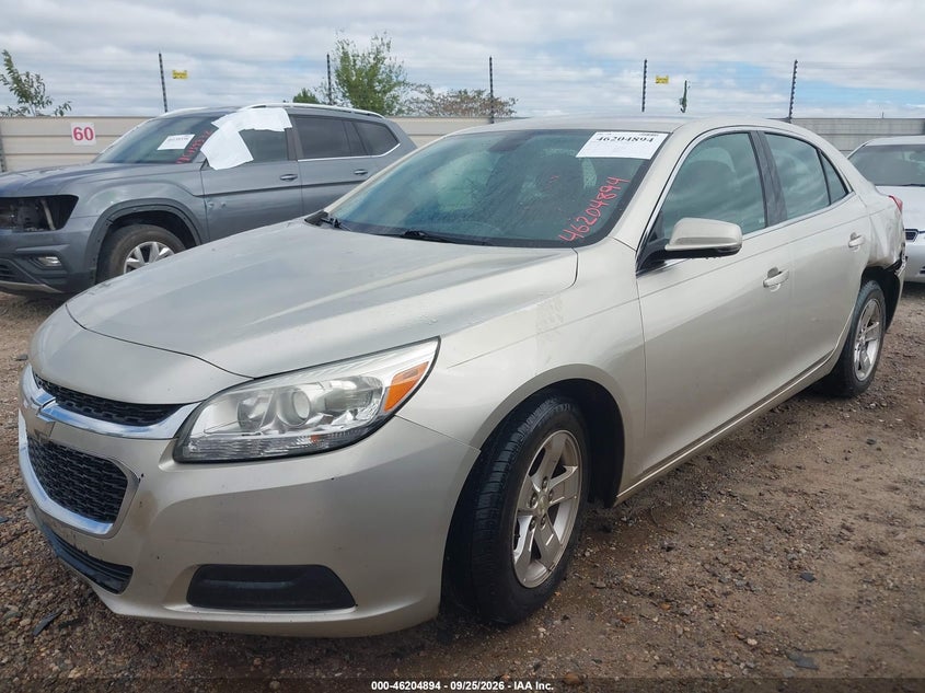 2015 Chevrolet Malibu, Лівий зад, IAAI, VIN 1G11C5SL0FF353871 — фото 2