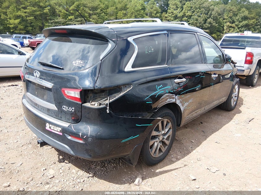Vin: 5n1al0mmxfc528785, lot: 46704808, infiniti qx60 20154