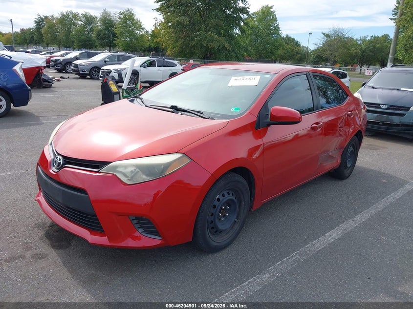 Vin: 5yfburhe8fp267208, lot: 46704814, toyota corolla le 20152