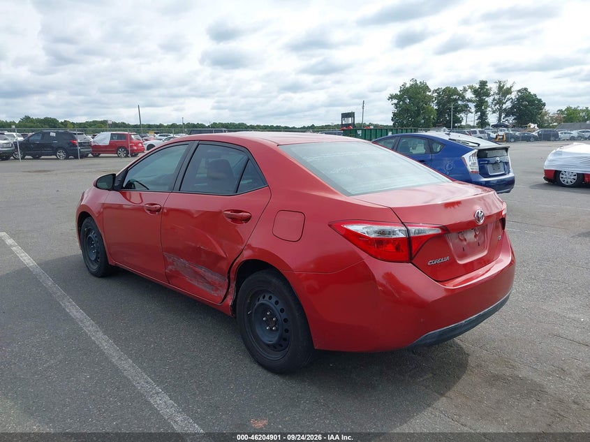 Vin: 5yfburhe8fp267208, lot: 46704814, toyota corolla le 20153