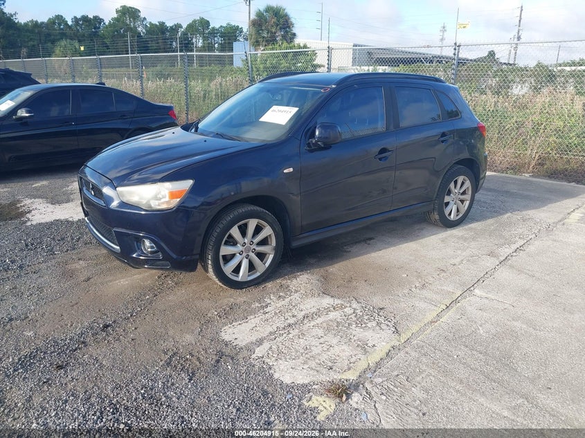 Vin: ja4ap4au1cz001676, lot: 46704827, mitsubishi outlander sport se 20122