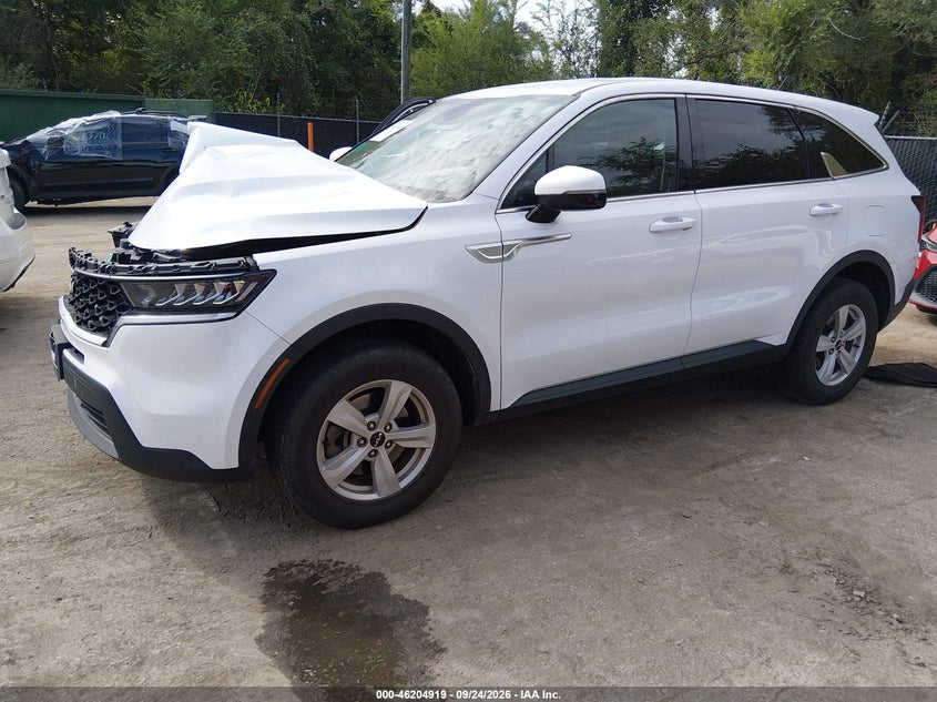 Vin: 5xyrgdlc4ng152591, lot: 46704831, kia sorento lx 20222