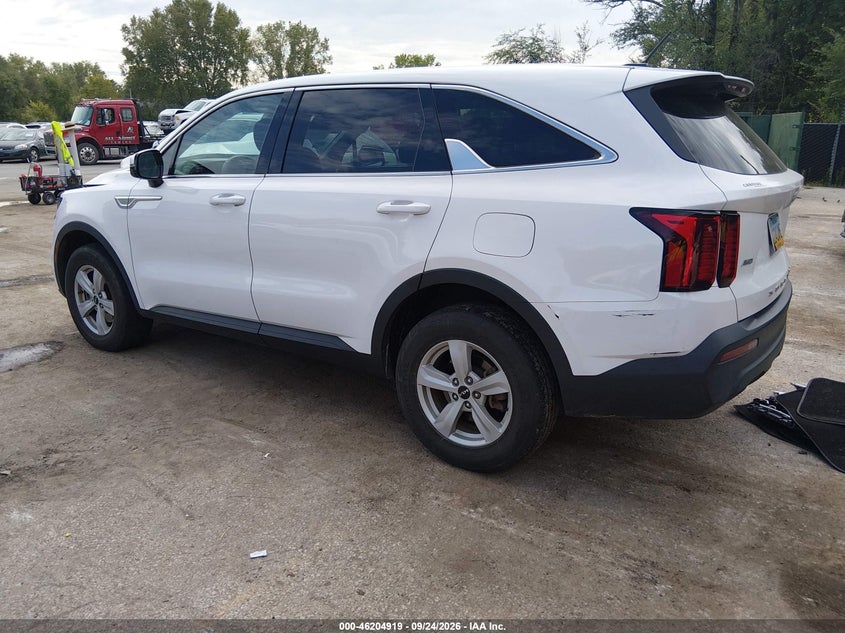 Vin: 5xyrgdlc4ng152591, lot: 46704831, kia sorento lx 20223