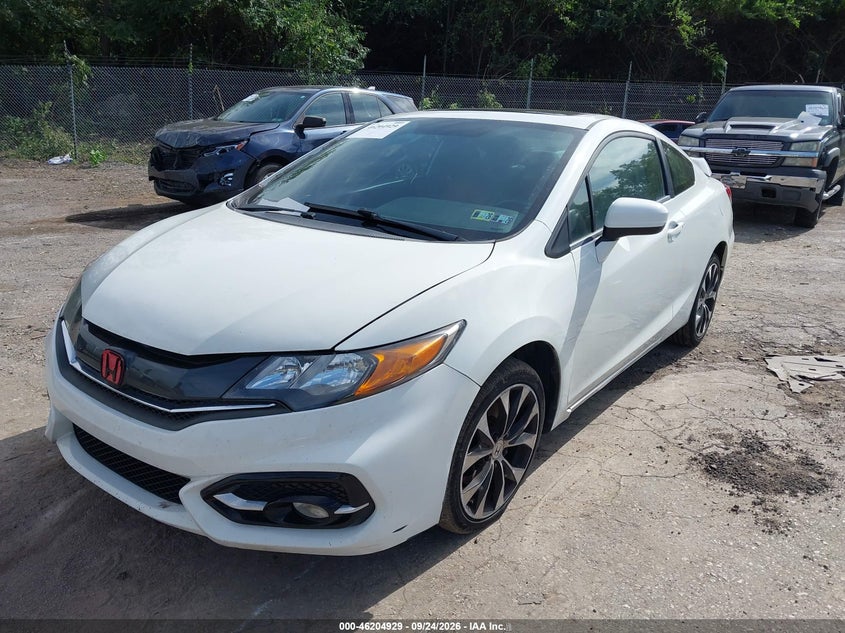 Vin: 2hgfg4a51fh707945, lot: 46704841, honda civic si 20152