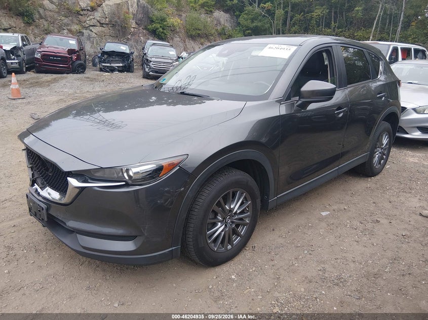 2017 Mazda CX-5, Удар сзади, IAAI, VIN JM3KFACL0H0220437 — фото 2