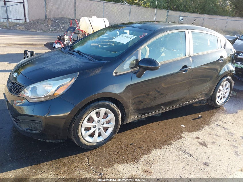 Vin: knadm4a31e6389013, lot: 46704856, kia rio lx 20142