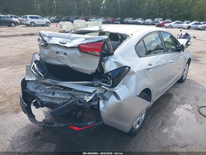 Vin: 3kpfk4a76je239634, lot: 46704876, kia forte lx 20184
