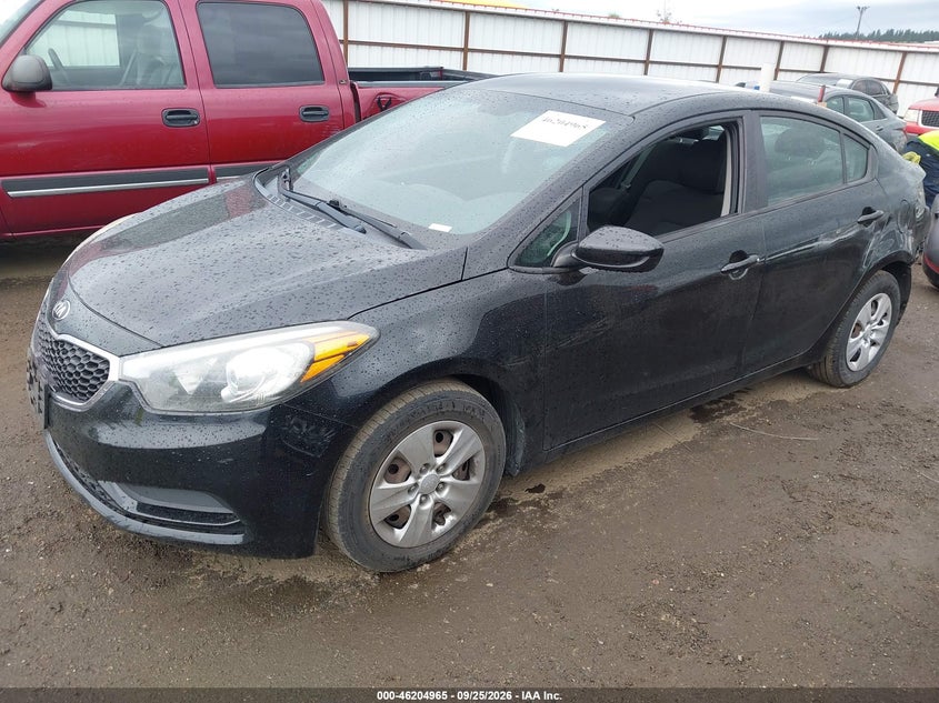 Vin: knafk4a60e5157579, lot: 46704877, kia forte lx 20142