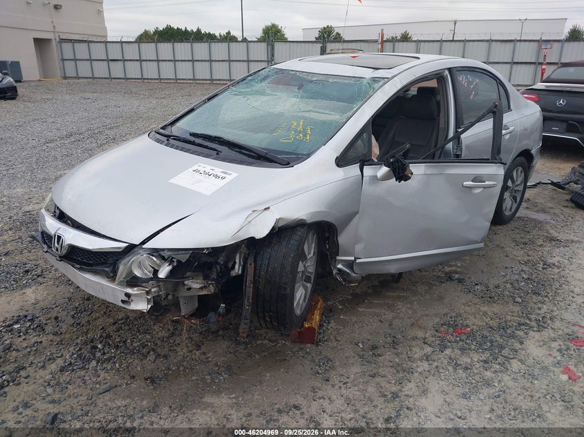 Vin: 19xfa1f90ae055947, lot: 46704881, honda civic ex-l 20102