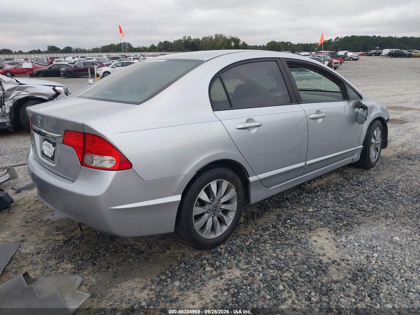 Vin: 19xfa1f90ae055947, lot: 46704881, honda civic ex-l 20104