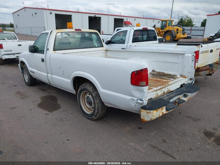 GMC SONOMA 1998 VIN 1GTCS14X8W8542803