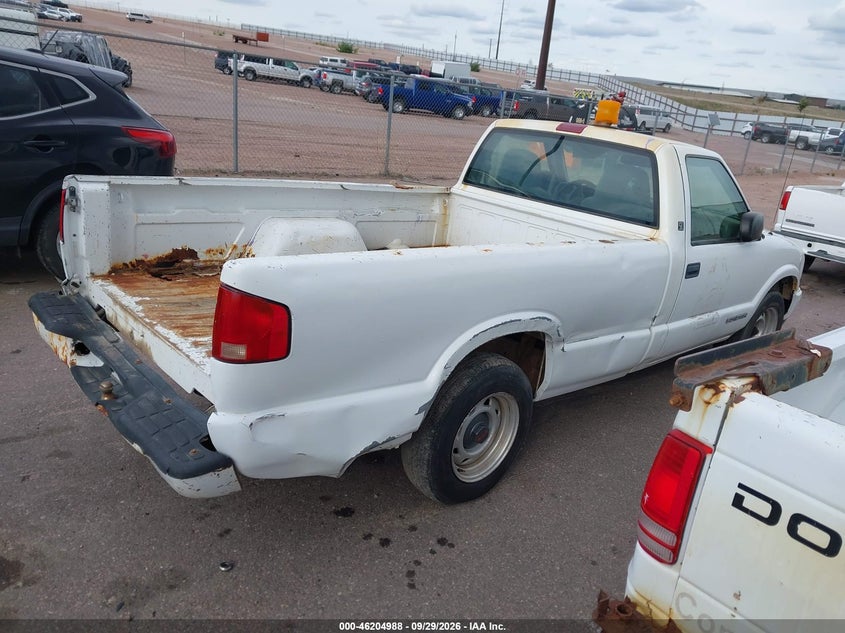 GMC SONOMA 1998 VIN 1GTCS14X8W8542803