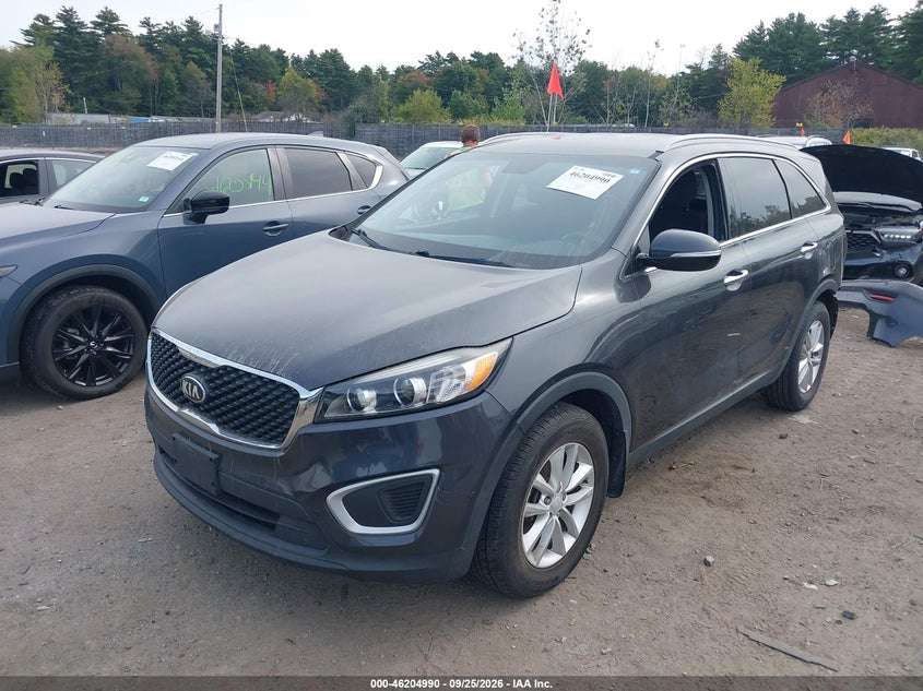 Vin: 5xypg4a30hg217161, lot: 46704902, kia sorento 2.4l lx 20172