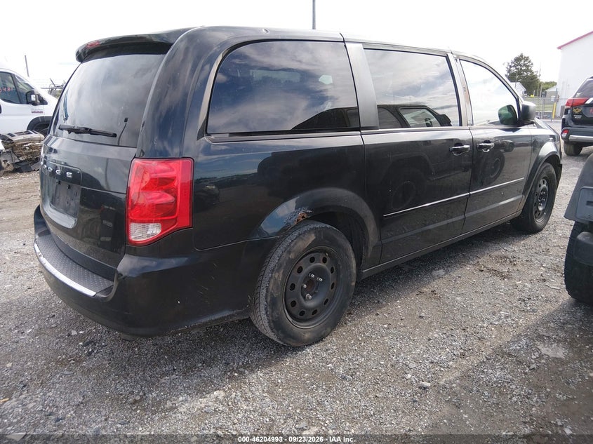 Vin: 2c4rdgbg2fr524697, lot: 46704905, dodge grand caravan se 20154
