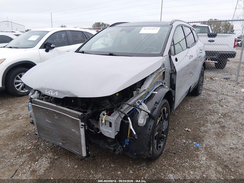 Vin: 5xyk5caf0pg100876, lot: 46704926, kia sportage sx-prestige 20232