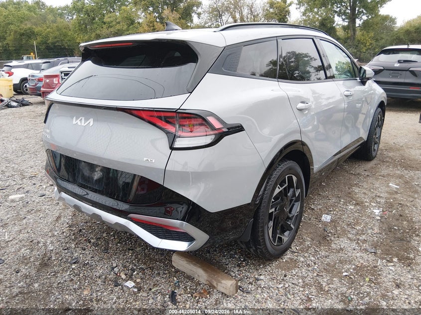 Vin: 5xyk5caf0pg100876, lot: 46704926, kia sportage sx-prestige 20234