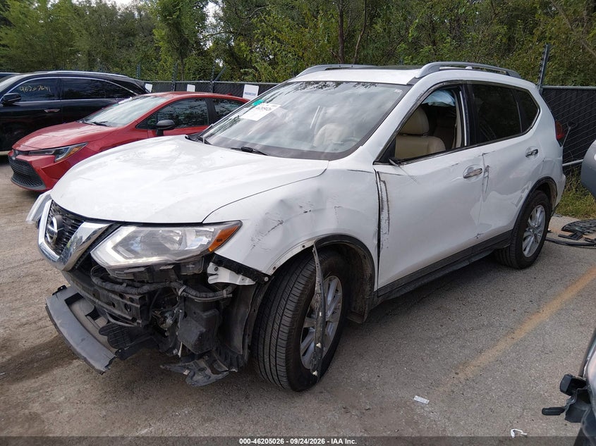 Vin: knmat2mt5hp531757, lot: 46704938, nissan rogue sv 20172