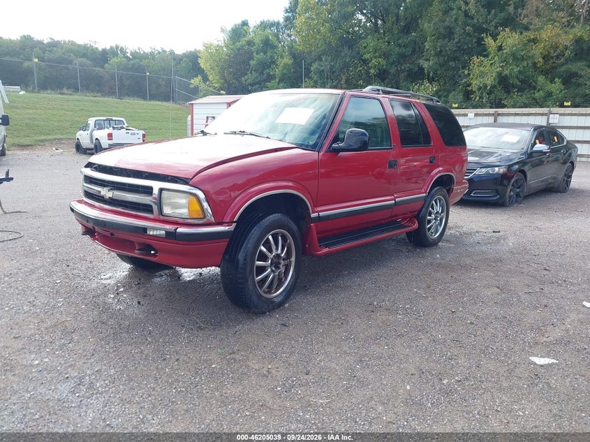 CHEVROLET BLAZER 1997 VIN 1GNDT13W8VK192057