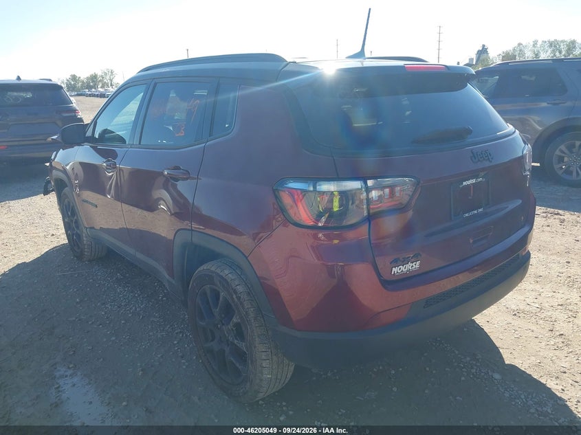 Vin: 3c4njdbb6nt214672, lot: 46704961, jeep compass altitude 4x4 20223