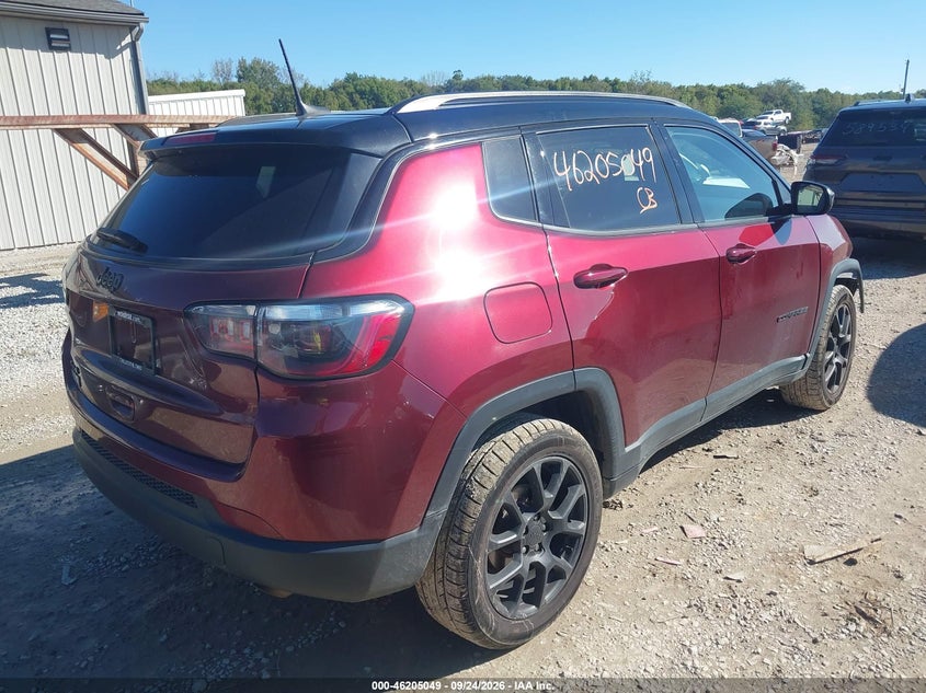 Vin: 3c4njdbb6nt214672, lot: 46704961, jeep compass altitude 4x4 20224