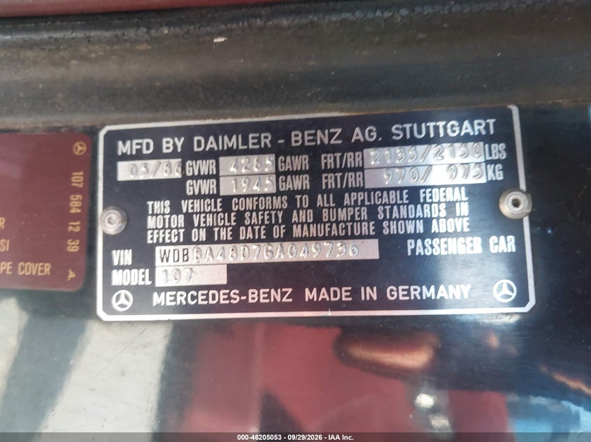 Фото 9 - MERCEDES-BENZ 560