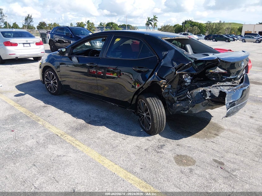 Vin: 2t1burhe5fc269286, lot: 46704987, toyota corolla s plus 20153