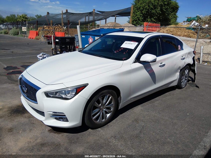 Vin: jn1bv7ap4em692720, lot: 46704989, infiniti q50 premium 20142