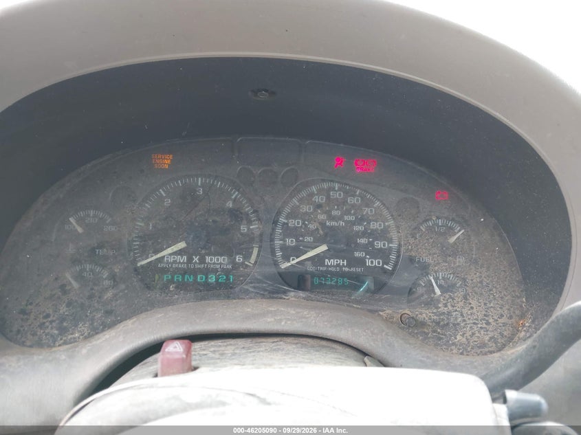 GMC SONOMA 2000 VIN 1GTCS14W9Y8235912