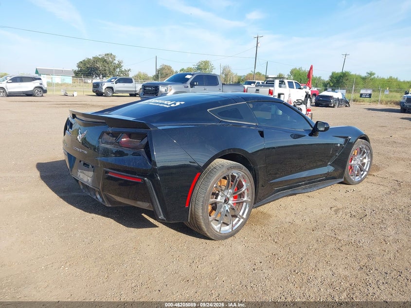 Vin: 1g1yk2d74h5112498, lot: 46705002, chevrolet corvette stingray z51 20174