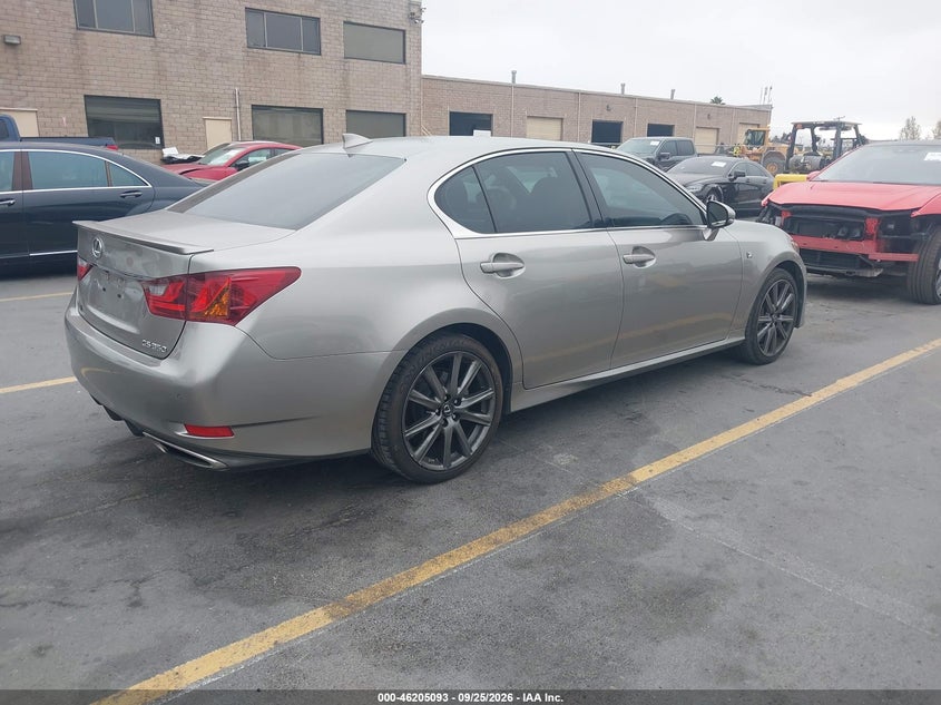 Vin: jthbe1bl4fa000981, lot: 46705005, lexus gs 350 20154