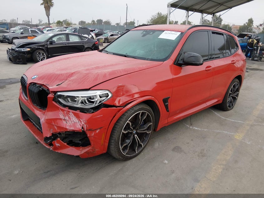 Vin: 5ymts0c04m9d67062, lot: 46705006, bmw x3 m 20212