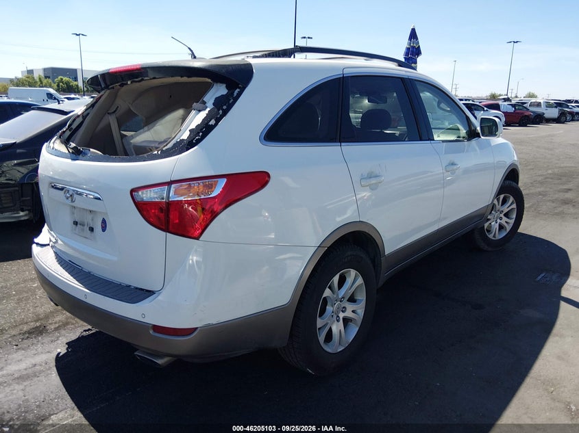 Vin: km8nu4cc6cu185493, lot: 46705015, hyundai veracruz gls 20124