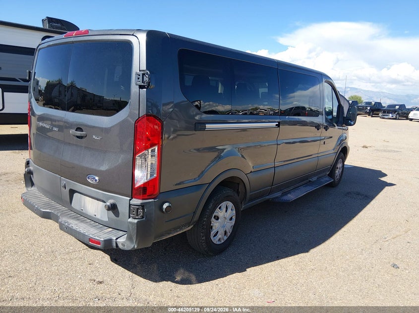 Vin: 1fbzx2ym4jka35060, lot: 46705041, ford transit-350 xlt 20184