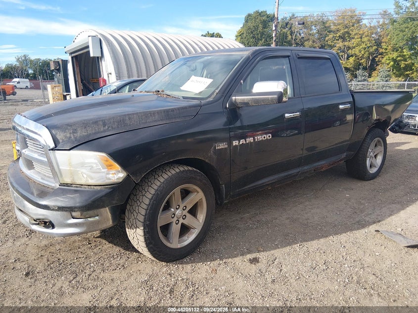 Vin: 1d7rv1ct5bs604404, lot: 46705044, ram 1500 big horn 20112