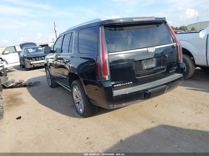 Vin: 1gys4ckj1gr167536, lot: 46705059, cadillac escalade premium collection 20163