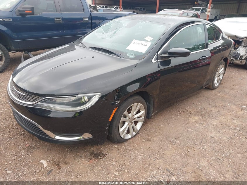 Vin: 1c3cccabxfn590357, lot: 46705072, chrysler 200 limited 20152